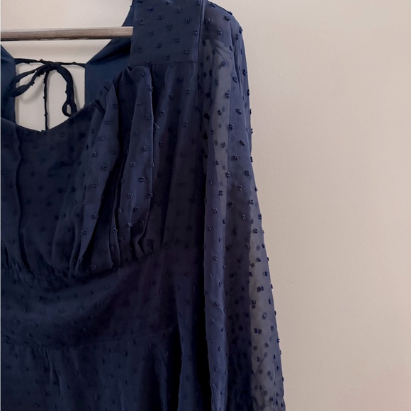 Belle Poque Elegant Retro Swiss Dot Dress Size 2X NWT - Picture 2 of 9